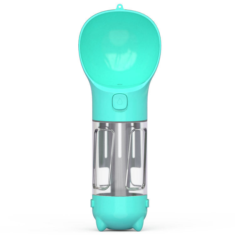 Multifunctional Pet Travel Water Cup with Waste Bag Dispenser
