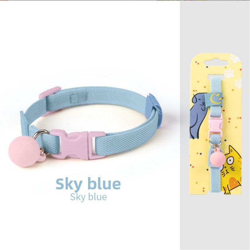 Adjustable Pet Collar for Small Dogs and Cats